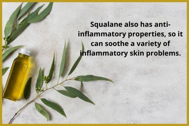 Squalene and squalane difference