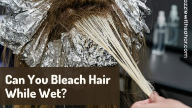 can-you-bleach-hair-while-wet