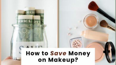 how to save money on makeup?